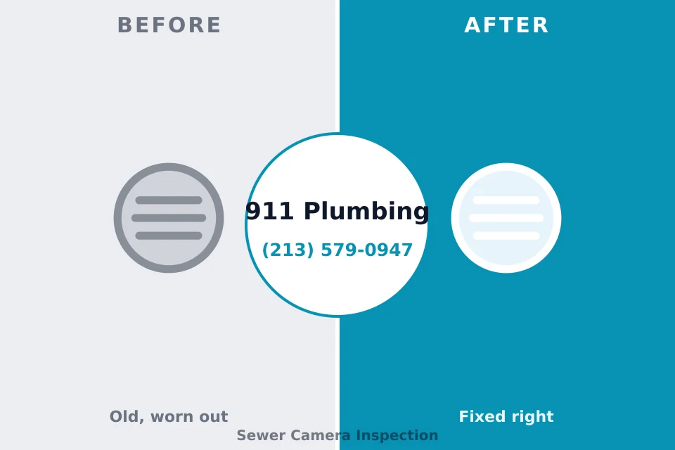 Before and after: plumbing company Passaic, NJ